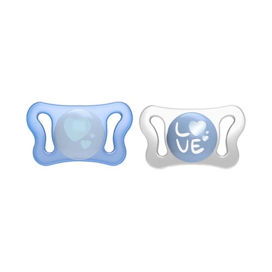 Chicco Kit Chupete Physioforma Micro Light 0-2M 1ud