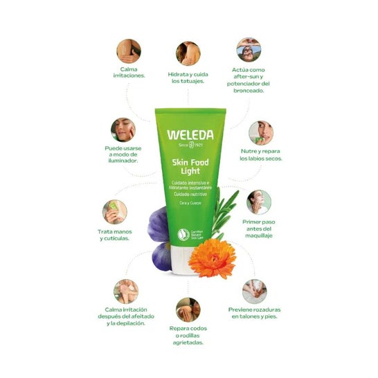 Weleda Skin Food Light Nutrición Intensiva Textura Ligera 75ml