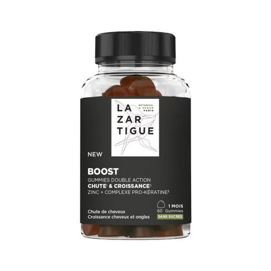 Lazartigue Boost Gummies Anticaída y Crecimiento 60uds