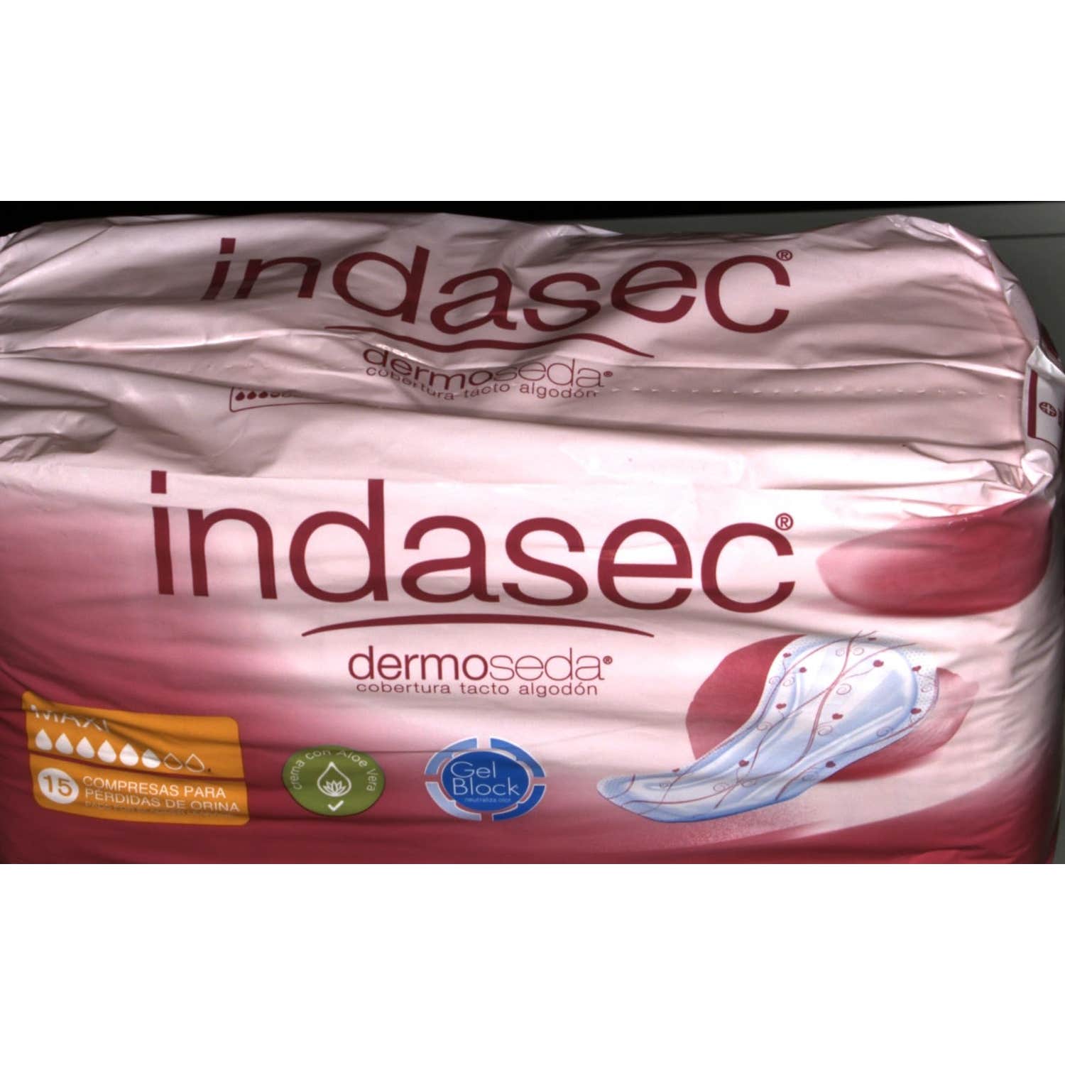 Indasec Maxi Compresas Perdidas Leves 15Uds