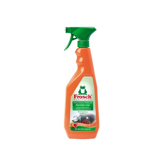 Frosch Limpiador Vitrocerámica Naranja Roja 750 ml