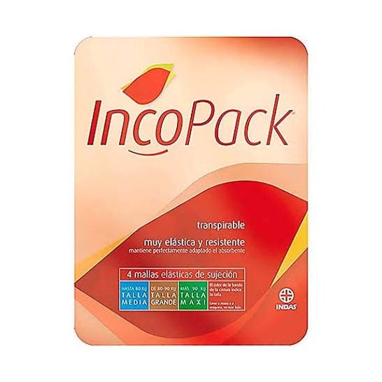 Incopack Mallas Elásticas Lavables T-Maxi 4uds