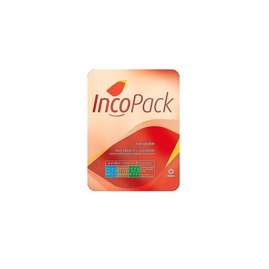 Incopack Mallas Elásticas Lavables T-Maxi 4 uds