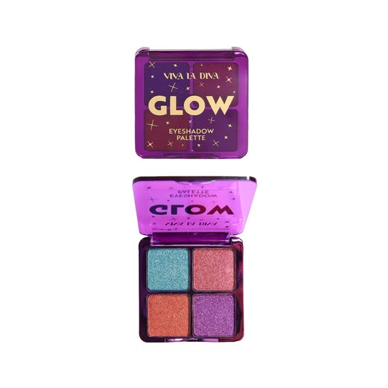 Viva la Diva Paleta de Sombras de Ojos Glow Glow N2 1ud
