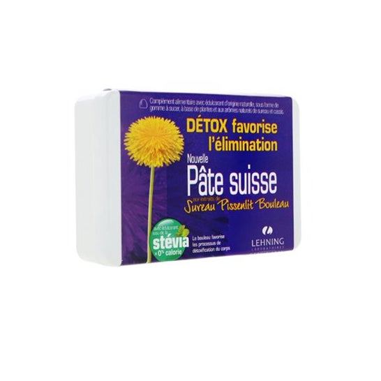 Lehning Pâte Suisse Détox Gommes 40 uds