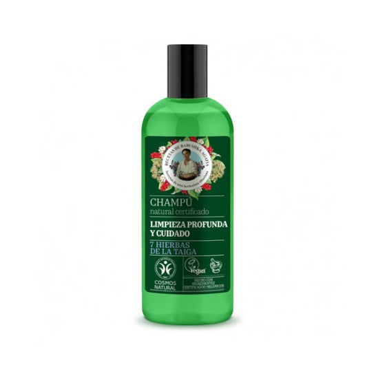 Green Agafia Champú Natural Limpieza Profunda y Cuidado 260 ml