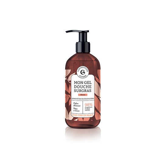 Giphar Mon Gel Douche Surgras Pêche 1000 ml