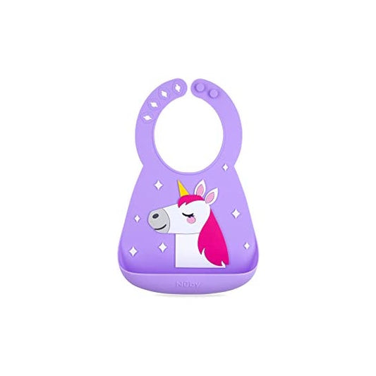 Nuby Babero Unicornio +12 Meses 1ud