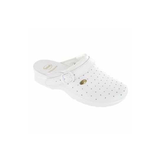Scholl Back Guard Zueco Blanco Talla 38 1 Par