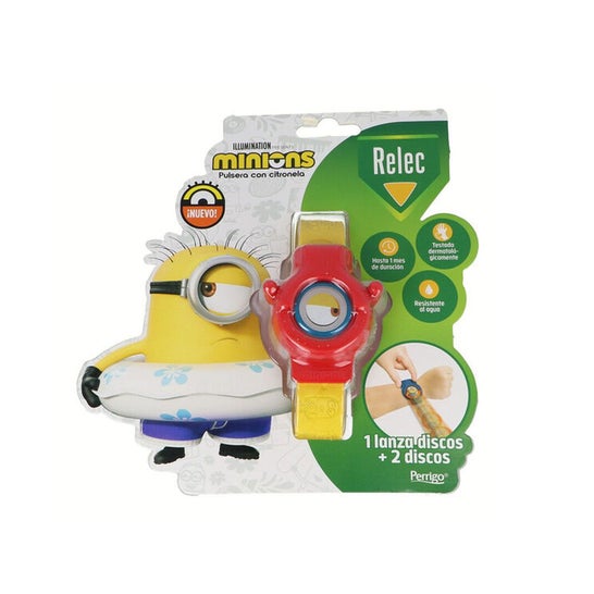 Relec Pulsera Minions Roja