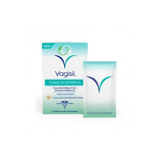 Vagisil Incontinencia Toallitas 12uds