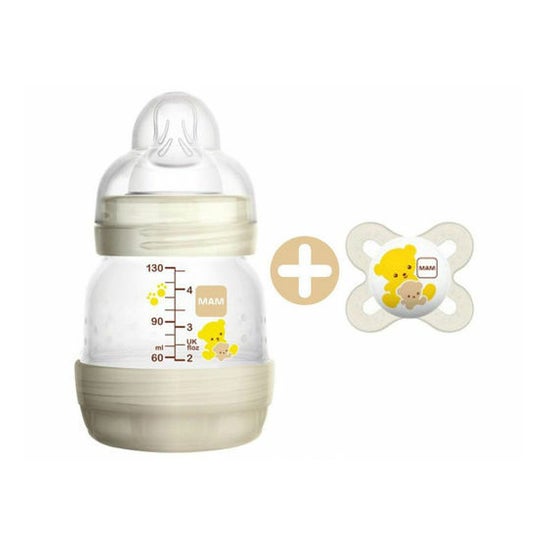 Mam Biberon Easy Start 130ml + Biberon 2uds