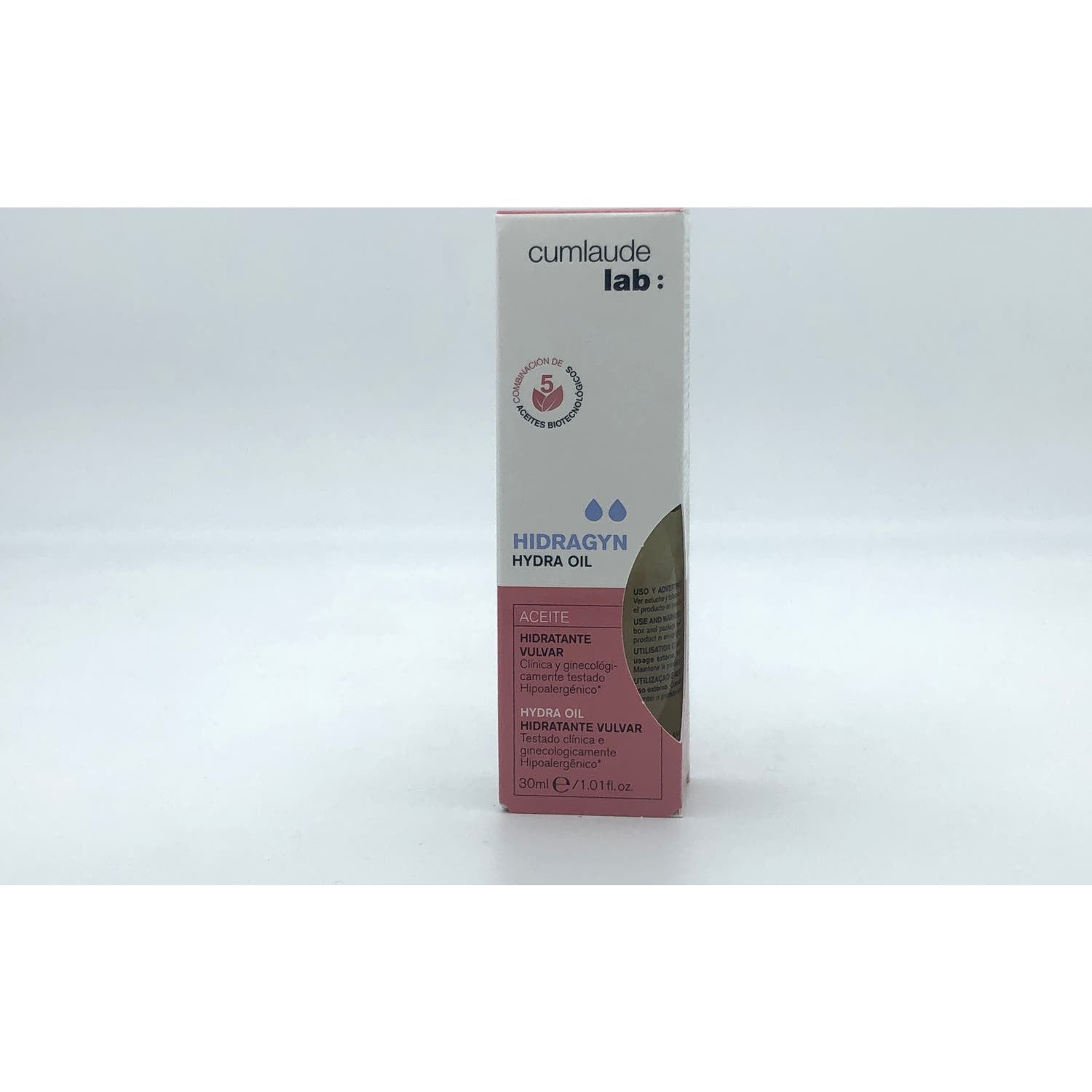 Cumlaude Lab Hidragyn Hydra Oil Aceite Hidratante Vulvar 30ml