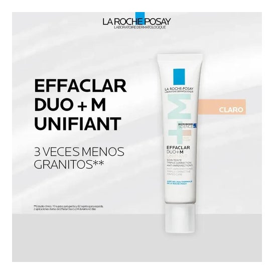 La Roche-Posay Effaclar Duo + M Unifiant Tono Claro 40ml