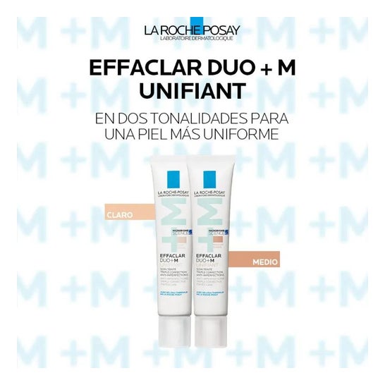 La Roche-Posay Effaclar Duo + M Unifiant Tono Claro 40ml