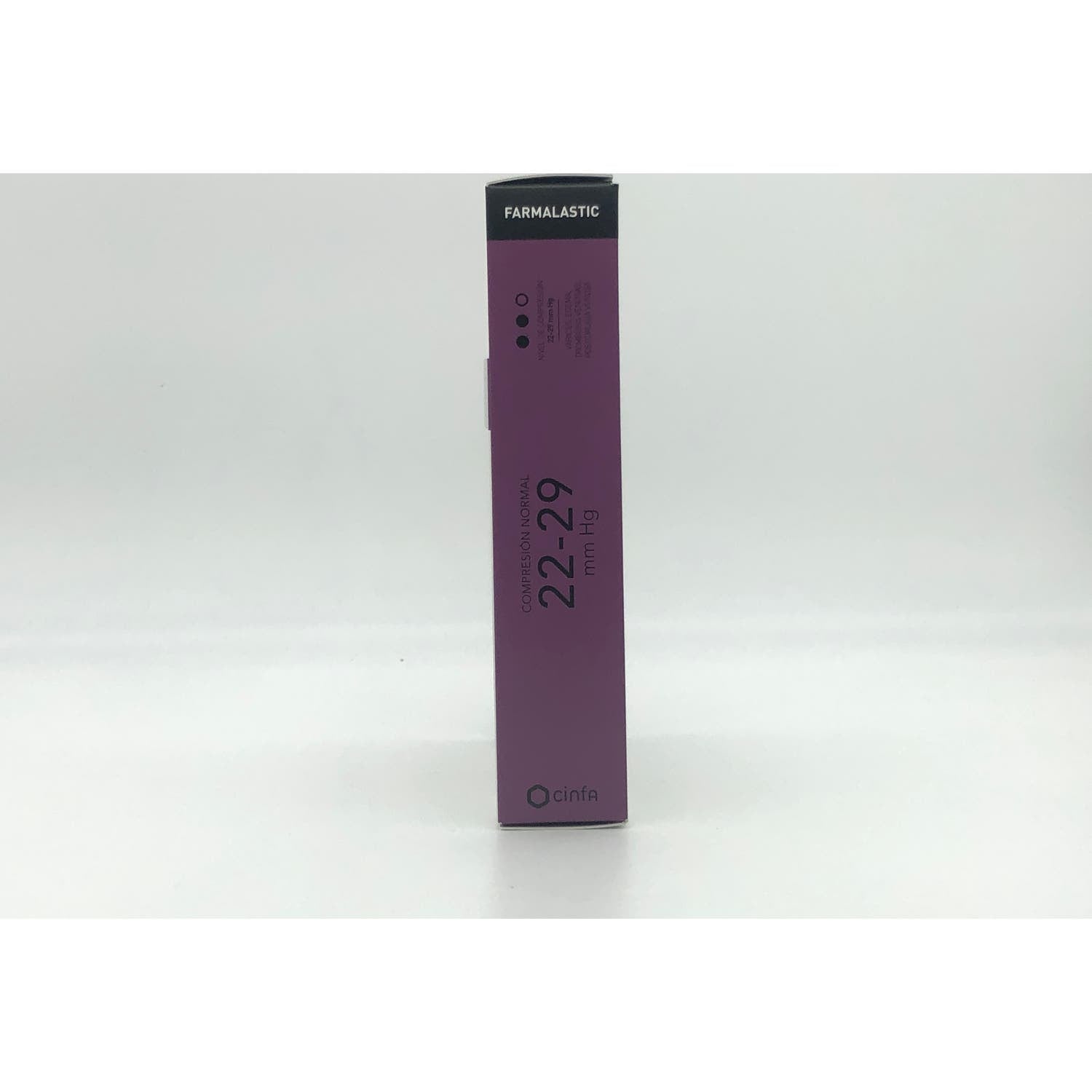 Farmalastic Media Larga Blonda (A-F) Comp Normal Negra T-M 1 Par