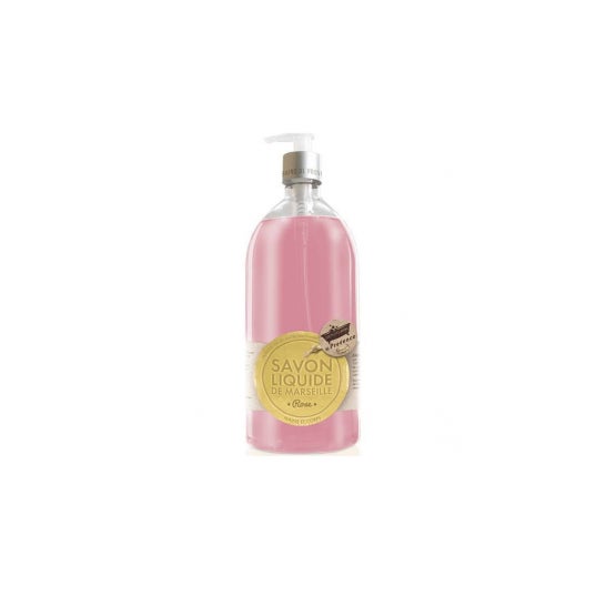 Les Petits Bains de Provence Jabón Líquido de Rosa de Marsella 1000 ml