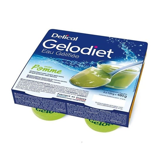 Delical gelodiet gel de Agua Pomm 4 X120