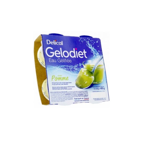 Delical gelodiet gel de Agua Pomm 4 X120