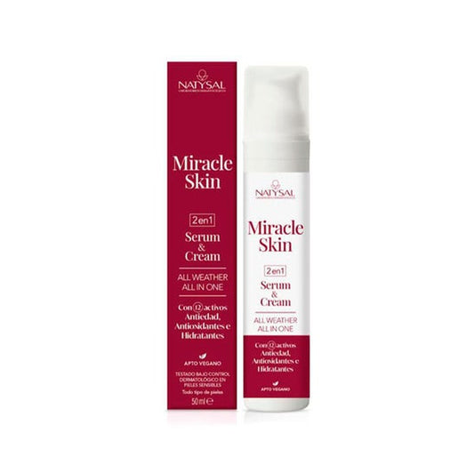 Natysal Miracle Skin 2 en 1 Sérum Crema 50ml