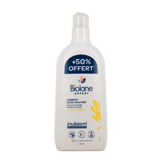 Biolane Expert Linimento Oleocalcáreo con Aceite de Oliva 675 ml