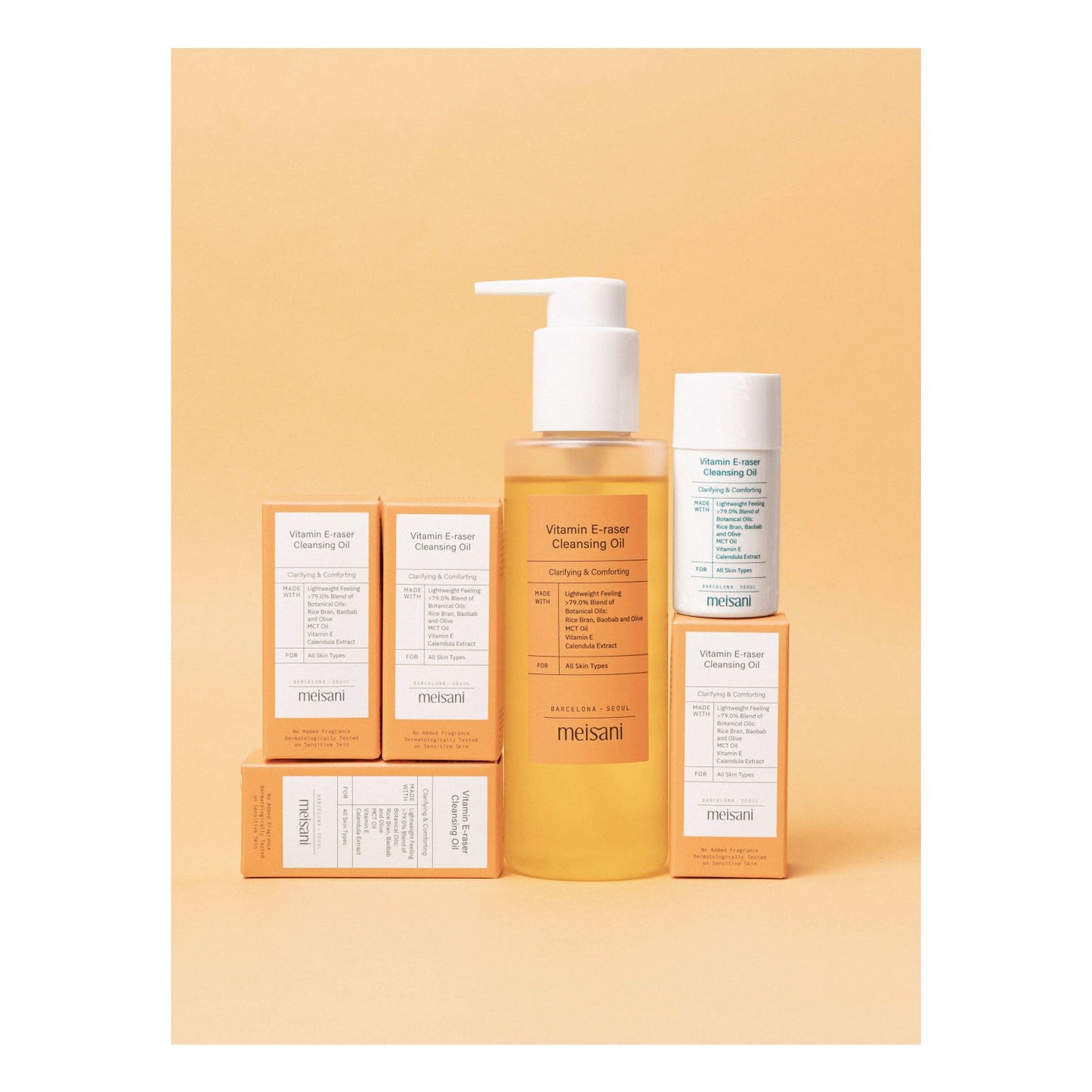 Meisani Vitamin E,Raser Cleansing Oil 150ml