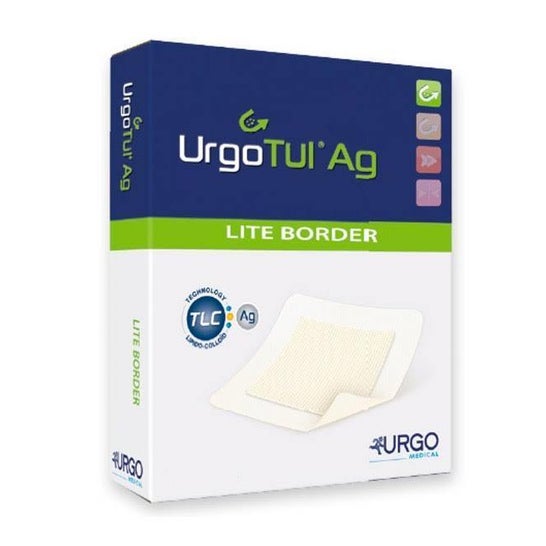 UrgoTul AG 8x8 cm 10 uds