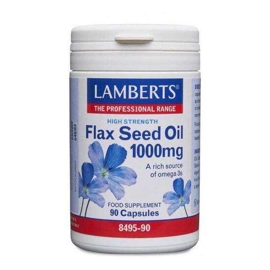 Lamberts Perlas Linaza 1000 Mg 90 Cap