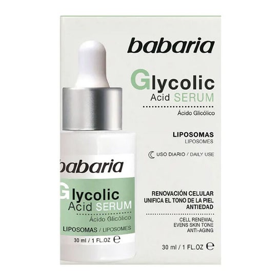 Babaria Sérum Renovador Ácido Glicólico 30ml