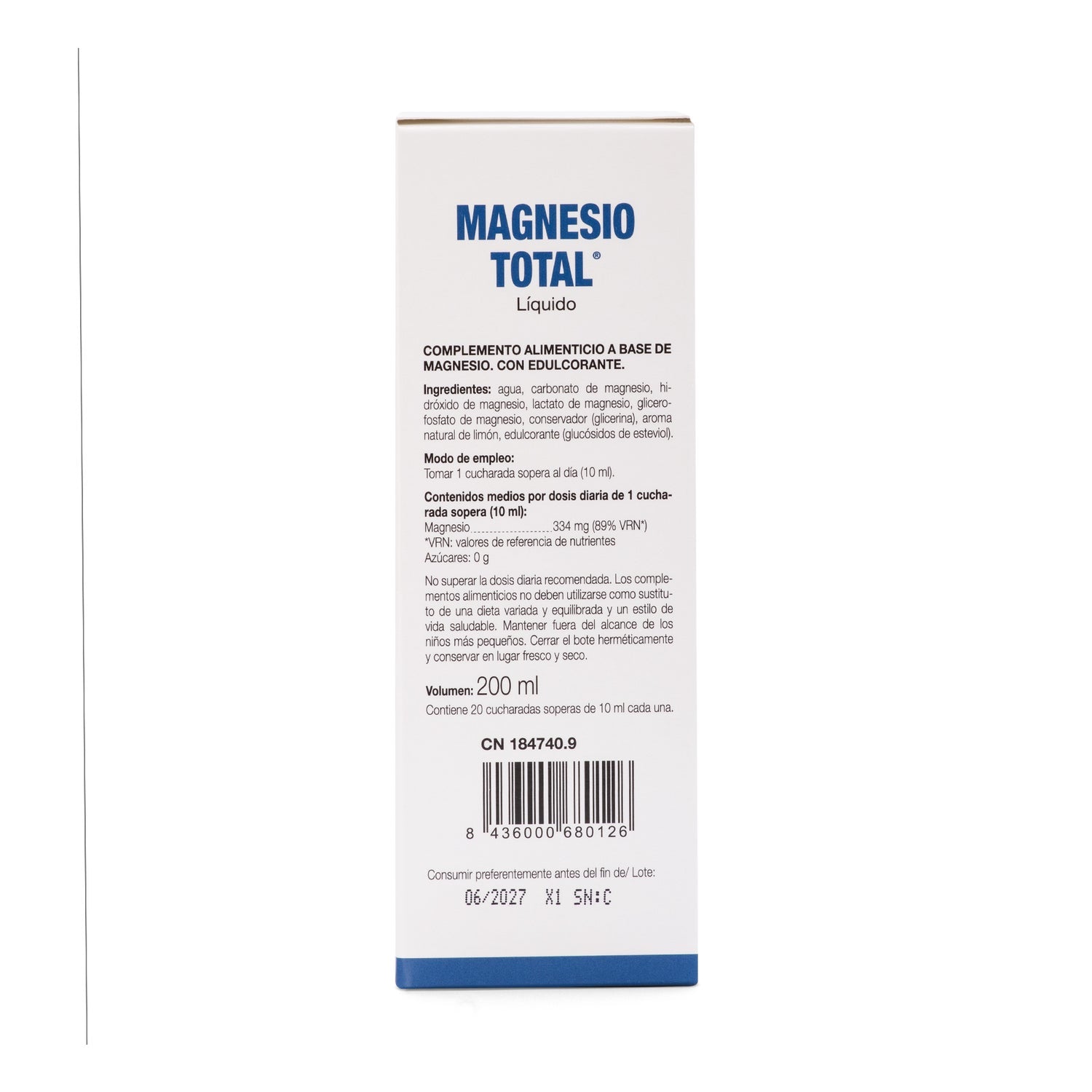 Ana Maria Lajusticia Magnesio Total sabor limón 200ml