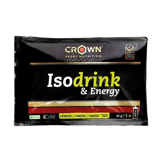 Crown Isodrink & Energy Limon Futos Rojos 32 g