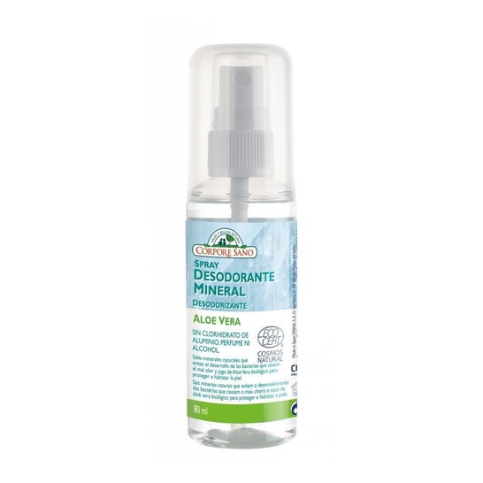Corpore Sano Desodorante Spray Alumbre y Aloe Vera 80 ml