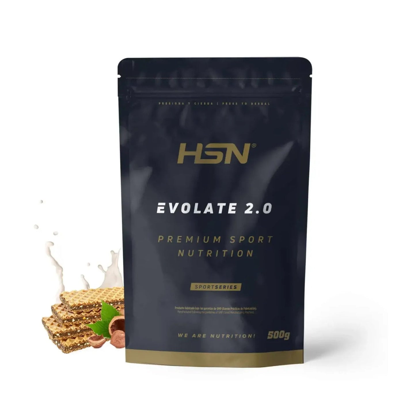 HSN Evolate 2.0 Whey Isolate CFM Barquillo de Crema de Avellana 500g