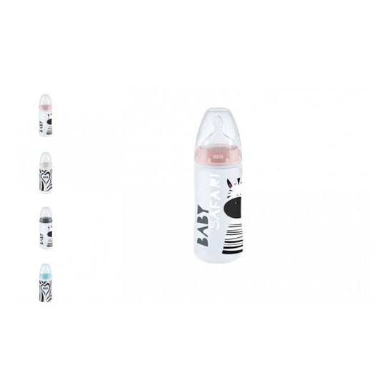 Nuk Biberón Fc + Pp Silicona Safari 0-6m 300ml 1ud