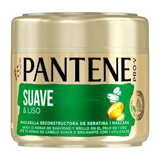 Pantene Nutri Pro-V Suave Liso Mascarilla Capilar 300 ml