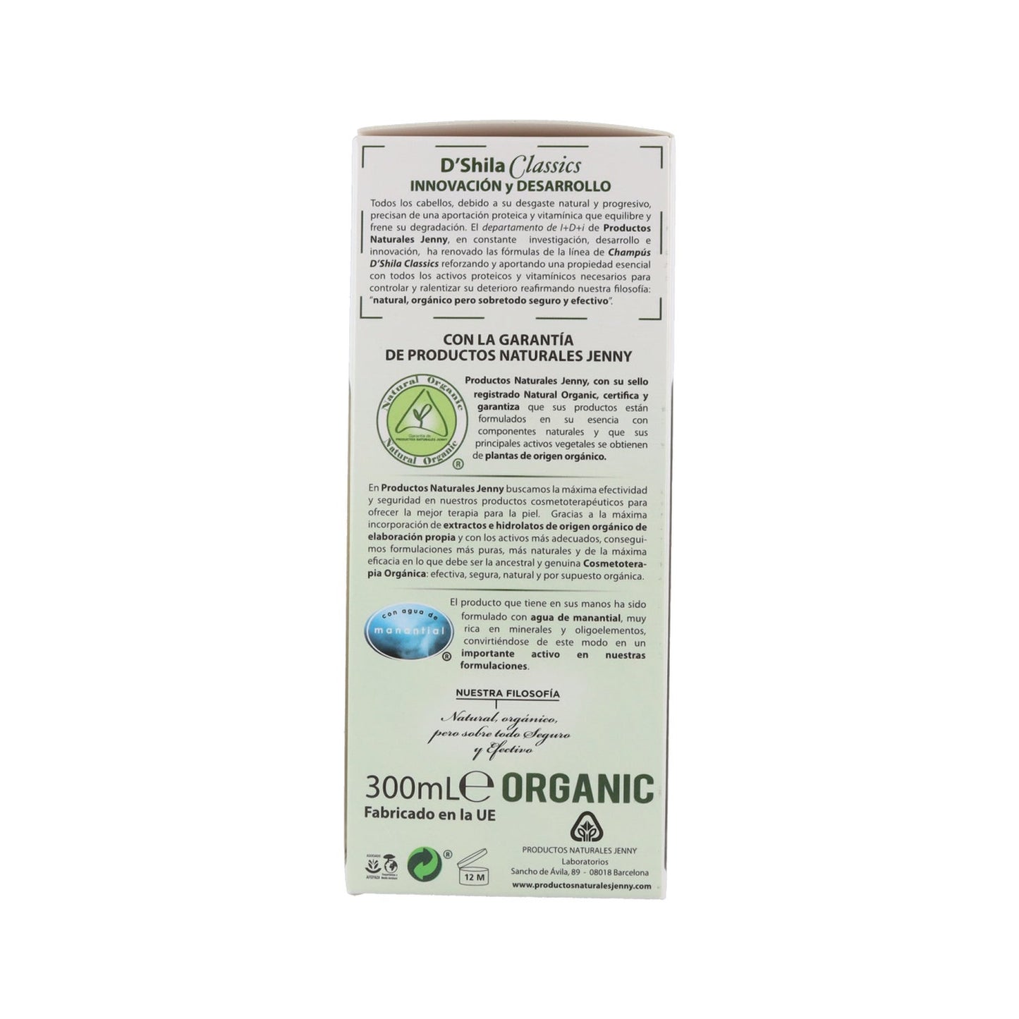 D'shila champú bardana activador crecimiento 300ml
