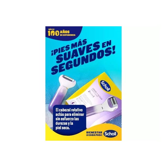 Dr. Scholl Lima Eléctrica Expert Care 2 en 1 Limar y Alisar