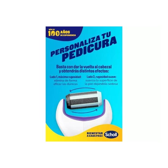 Dr. Scholl Lima Eléctrica Expert Care 2 en 1 Limar y Alisar