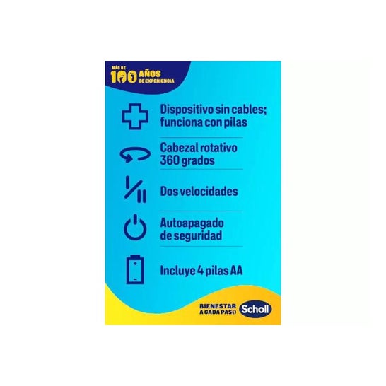 Dr. Scholl Lima Eléctrica Expert Care 2 en 1 Limar y Alisar