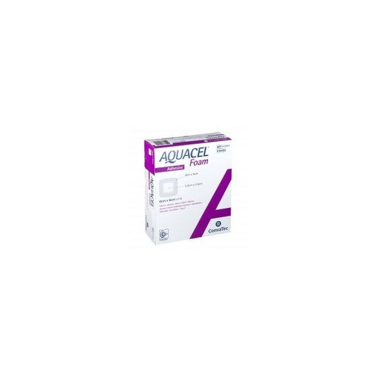 Convatec Aquacel Foam Pansement Adhesif 8 X8 cm 10 uds
