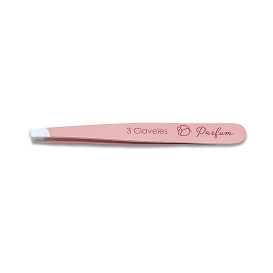 3 Claveles Pinza Depilar Rosa 1ud
