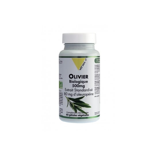 Vit'All+ Olivo Bio Extracto Estandarizado 500mg 60caps