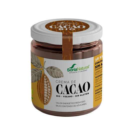 Soria Natural Crema Cacao sin Azúcar Bio 200g