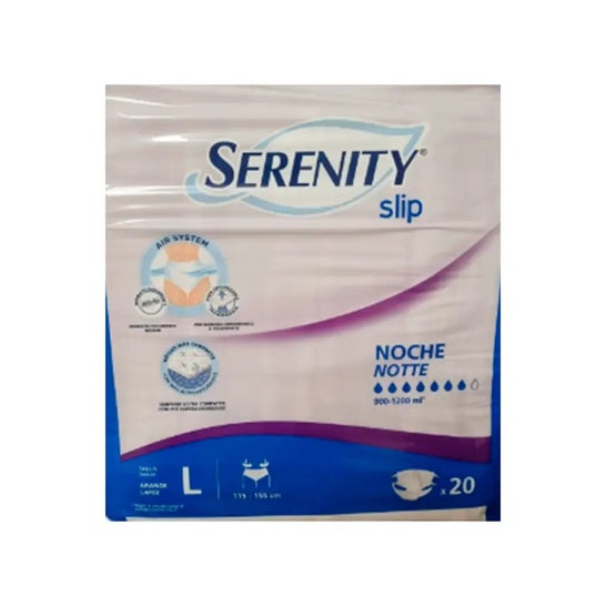 Serenity Pants Super Noche T L 80uds