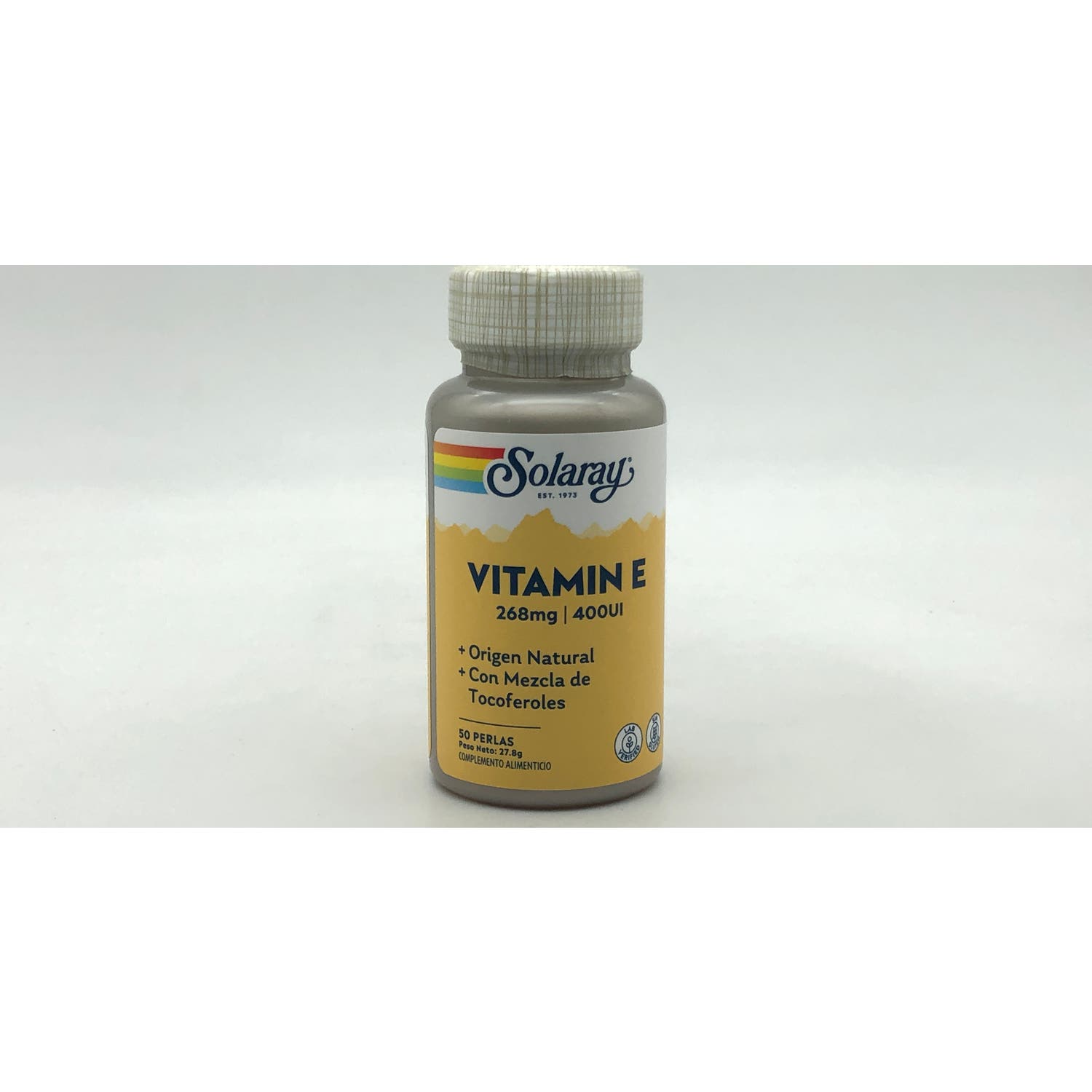 Solaray Vitamina E 400IU 50 Perlas