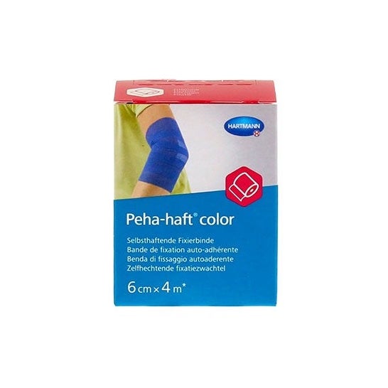 Peha-Haft venda azul 6cmx4m 1ud