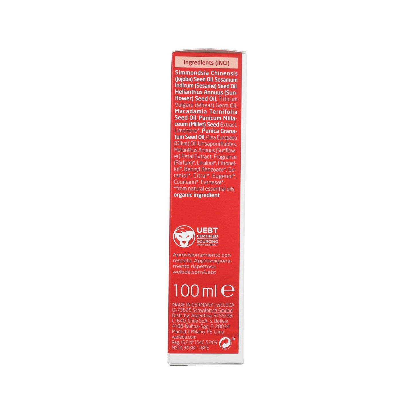 Weleda Aceite Corporal Regenerador de Granada 100ml