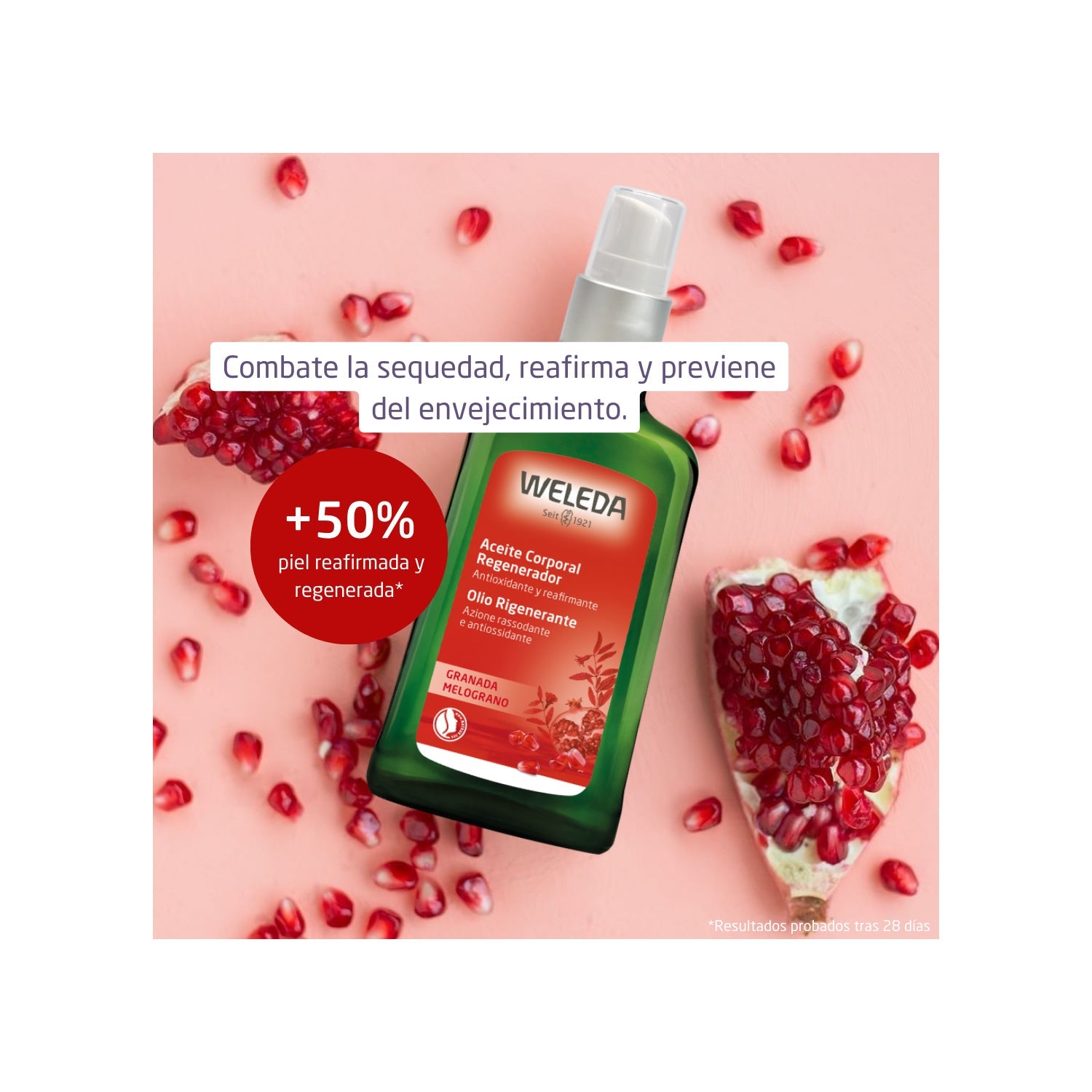 Weleda Aceite Corporal Regenerador de Granada 100ml