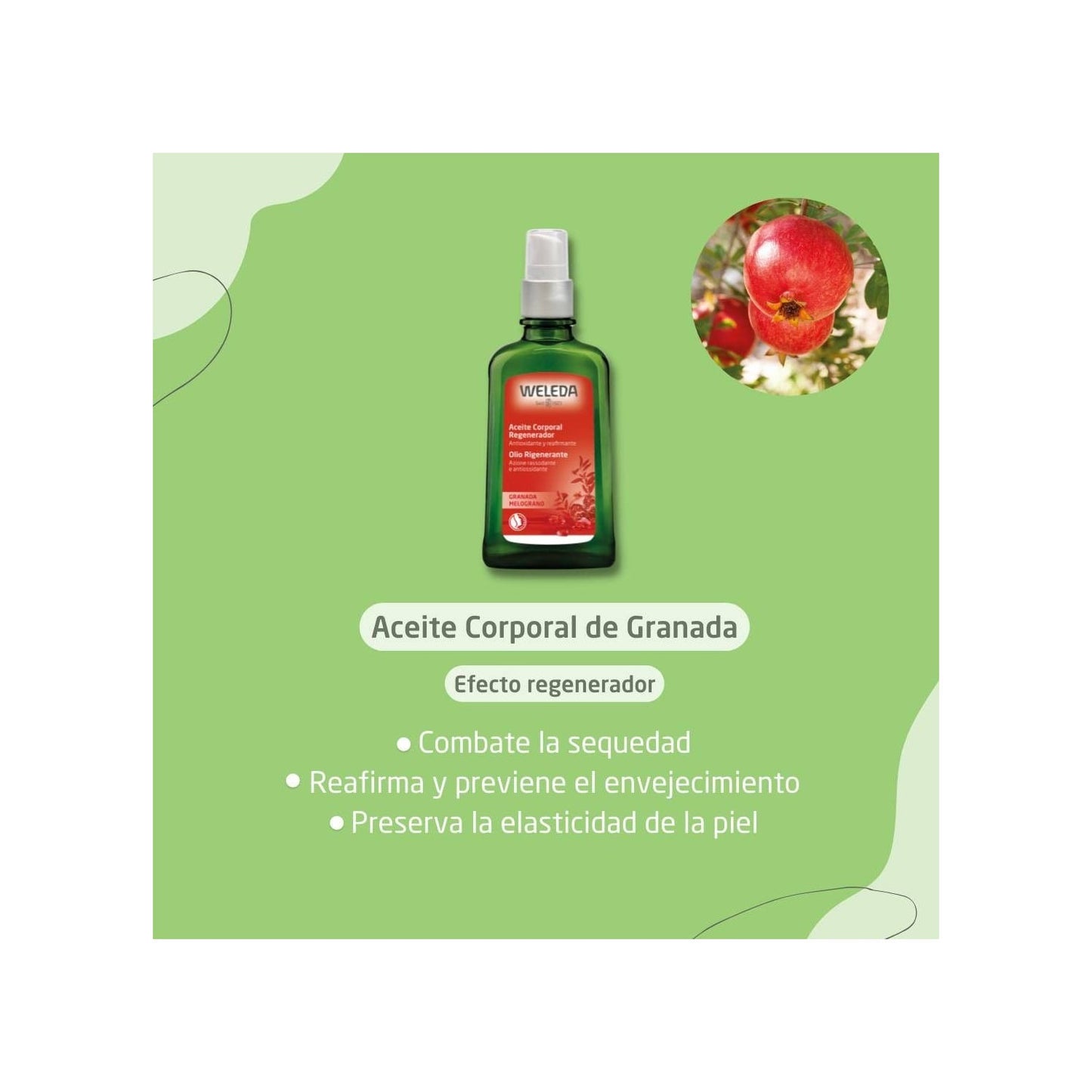 Weleda Aceite Corporal Regenerador de Granada 100ml