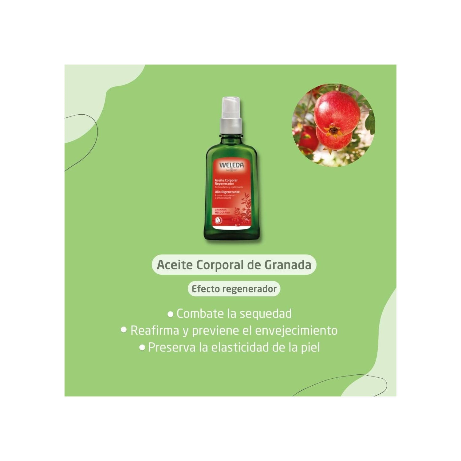 Weleda Aceite Corporal Regenerador de Granada 100ml